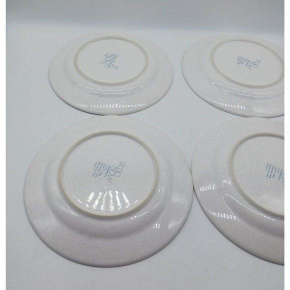 4 Salad Plates Studio Nova Adirondack Mauve Geen Aztec Southwestern Y2201 - Picture 8 of 10